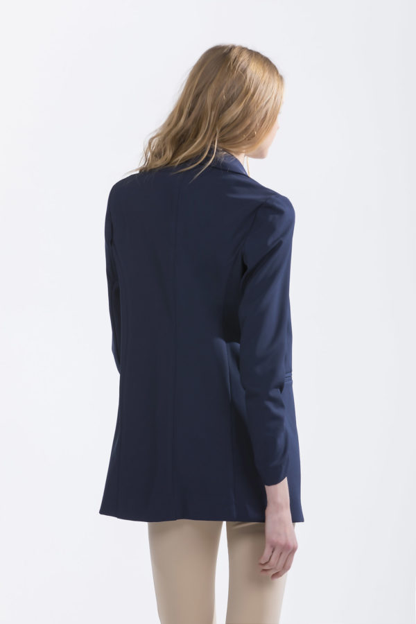 JACKET WITH PLEAT IN THE SLEEVE - StavFashion